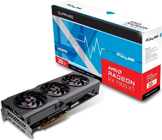 Sapphire Radeon RX 7900 XT 20GB GDDR6 Pulse Κάρτα Γραφικών