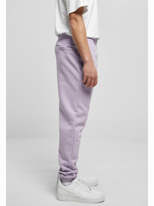 TB5916 Sweatpants with Elastic Purple