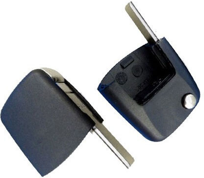 Foldable Car Key Shell with Blade with 1 Button for Seat with Slot for Chip