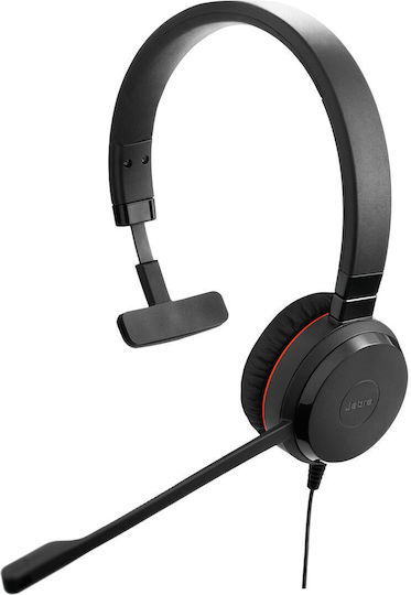 Jabra Evolve 30 II UC Spare На ушите Мултимедийни слушалки с микрофон и връзка 3,5 мм жак в Черен цвят