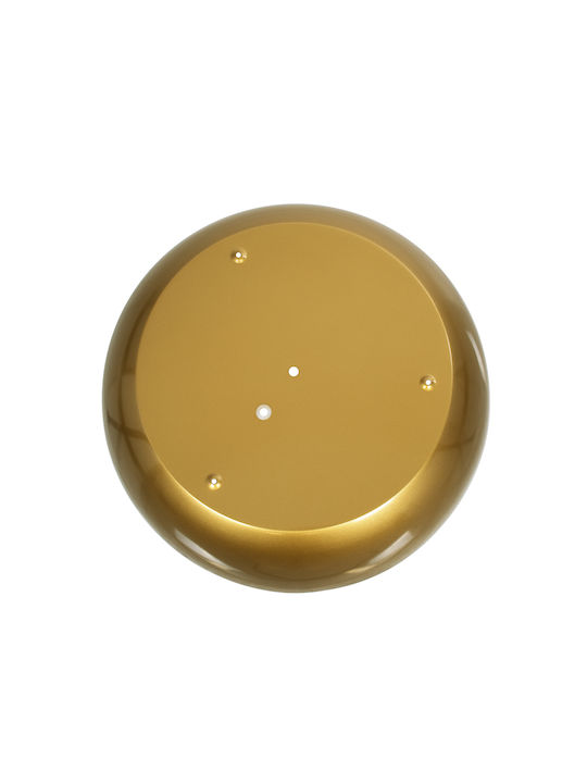 GloboStar Anatolia Ceiling Mount Light 43cm Gold with Integrated LED and Remote Control