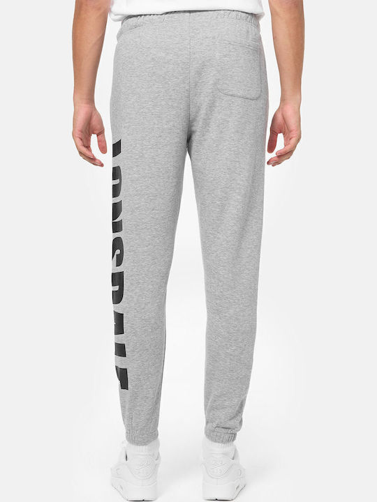 Portessie Sweatpants with Elastic Marl Grey/Black