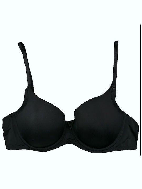 Norddiva Lingerie Bra without Padding Black