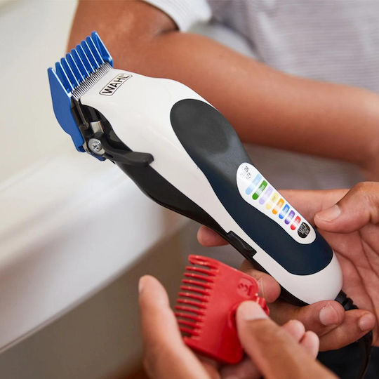 Wahl Professional Color Pro Plus Επαγγελματική Κουρευτική Μηχανή Ρεύματος White/Black 20104-0460