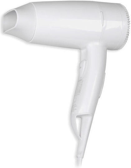Valera White Hotel Hair Dryer 1.6kW with Spiral Cable up to 230cm