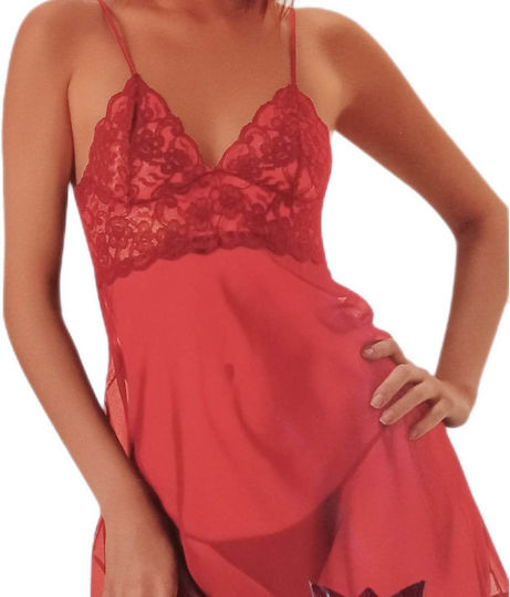 Moongirl 642 Sexy Ρόμπα Red