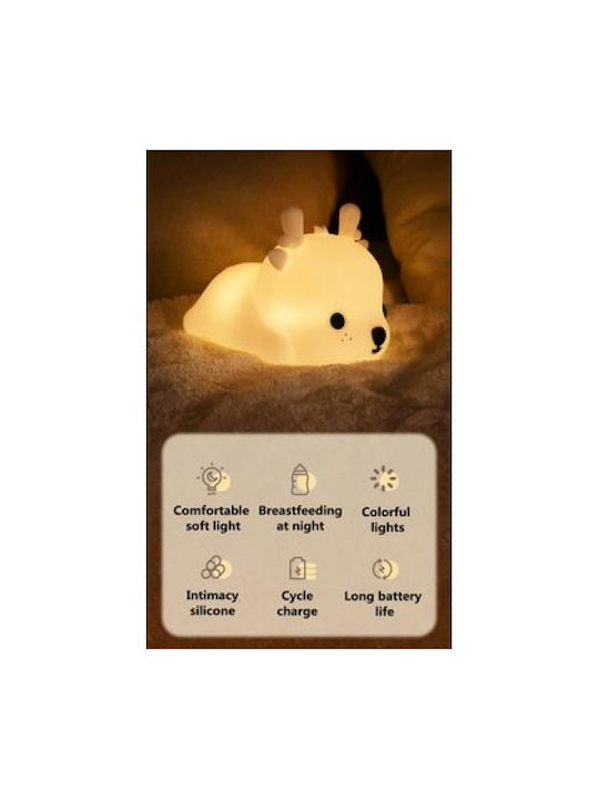 Nursery LED Night Light Reindeer