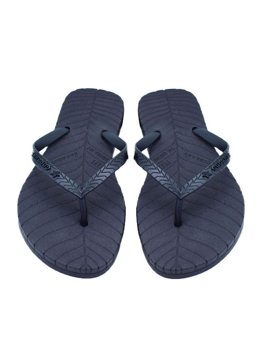 Nature 02 Women's Flip Flops Black