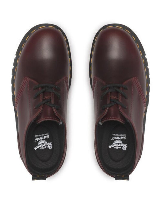 Audrick 3i Women's Leather Derby Shoes Burgundy