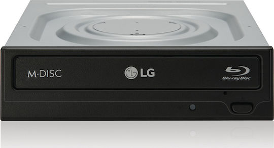 Hitachi-LG Data Storage BH16NS55 Вътрешен Оптично устройство Запис/Четене Blu-Ray / DVD/CD за Настолен Компютър Черен