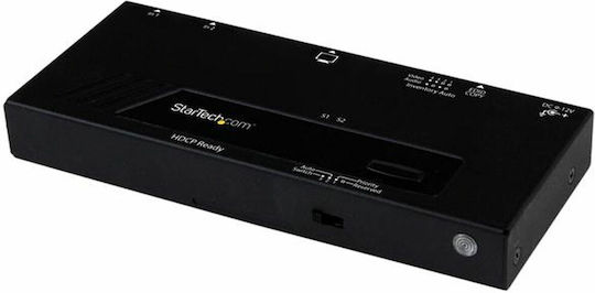 StarTech 2 Port HDMI Switch w/ Automatic and Priority Switching - 1080p