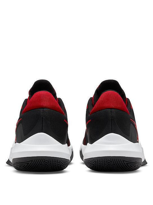 Precision 6 Low Basketball Shoes Black / University Red / Gym Red