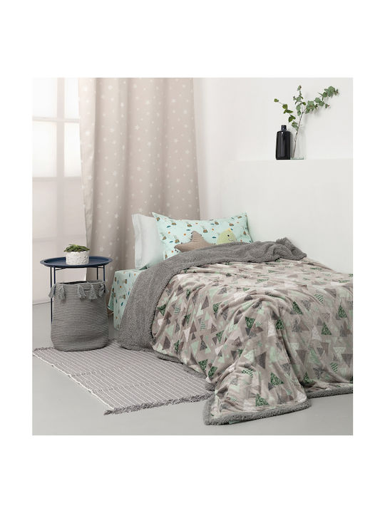 Palamaiki Kids Duvet Cover Single Blake Gray 160x220cm