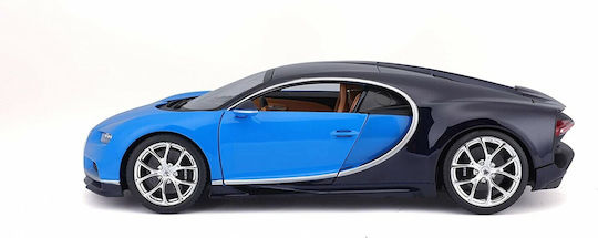 Bburago Bugatti Chiron Αυτοκινητάκι Bugatti Chiron Die-Cast Μπλε 1:18 για 3+ Ετών