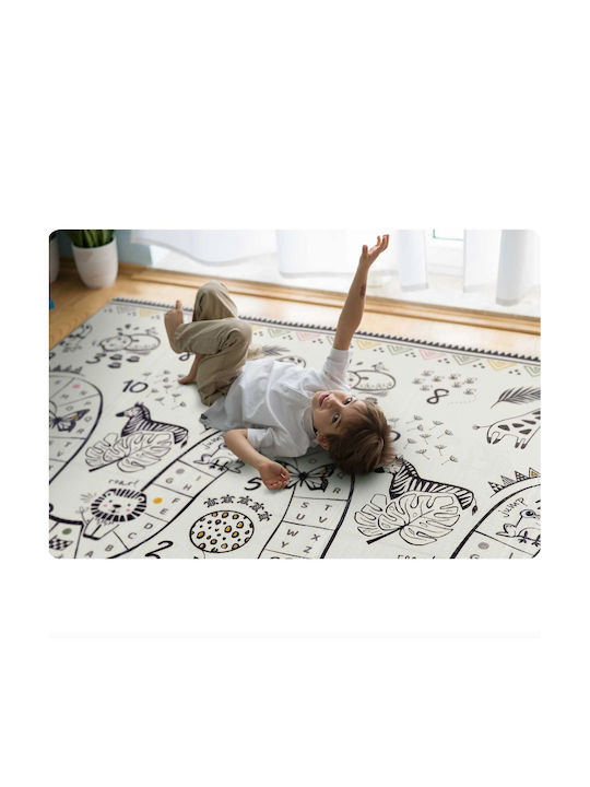 Nukido Kids Synthetic Activity Mat Roads-Chess 180x200cm 10mm