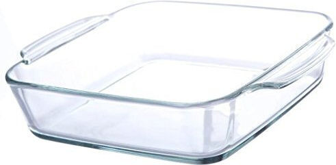Simax Τετράγωνο Πυρίμαχο Σκεύος Γυάλινο 37x32x7.5cm