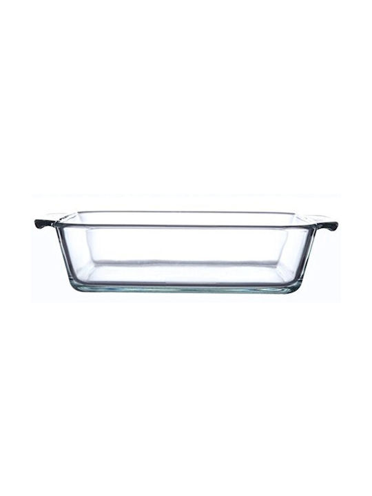 Simax Τετράγωνο Πυρίμαχο Σκεύος Γυάλινο 37x32x7.5cm