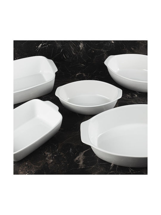 MasterPro Foodies Ορθογώνιο Πυρίμαχο Σκεύος Κεραμικό 40x25x8cm