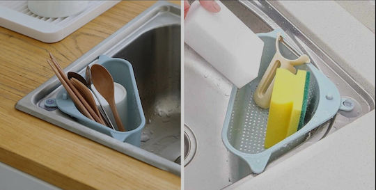 Sidirela Plastic Black Kitchen Sink Organizer Base