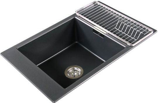Schock Στραγγιστήρι Γούρνας Inox Ασημί 36.8x18.5x49cm