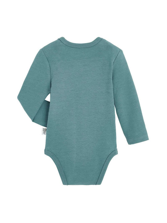 Petit Beguin Body Body Bebe Garconls En Trottinette 6011649-394547 Green Boy