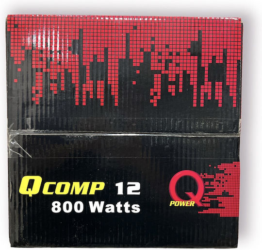 Q Power QCOMP-12 Autoamplificat Subwoofer Auto 12"