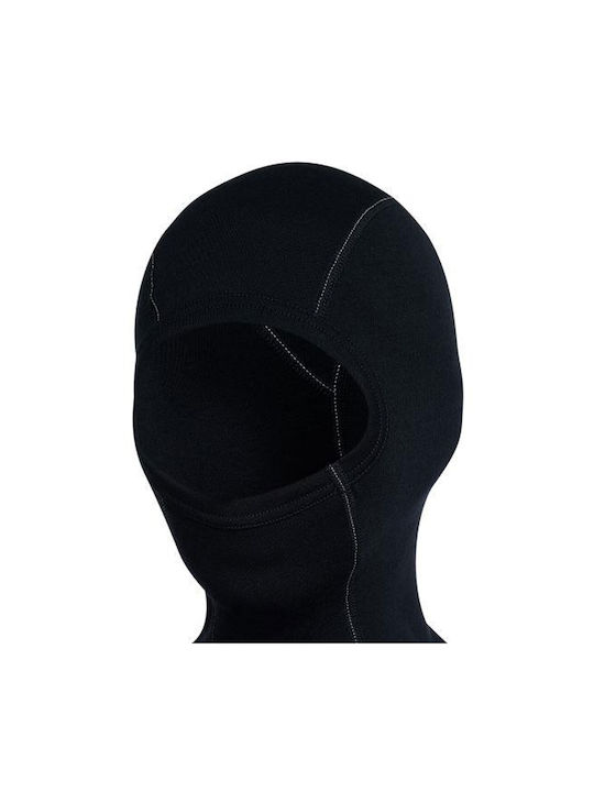 Thermowave Wool Rider Full Face Balaclava in Black Colour