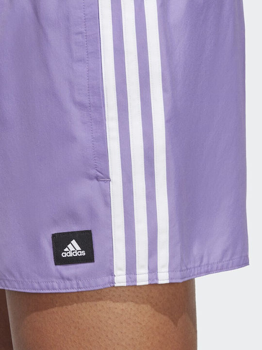 3-Stripes CLX Men's Swimwear Shorts Violet Fusion