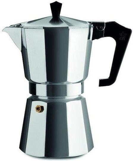 Pezzetti Italexpress Μπρίκι Espresso 3cups Ασημί
