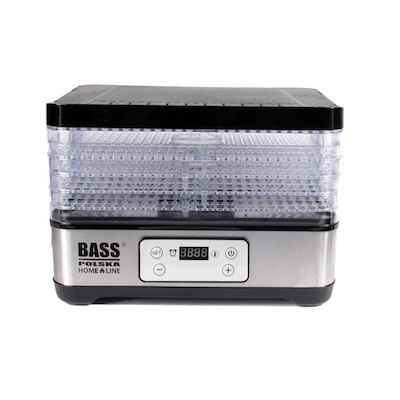 Bass Polska BH10603 Food Dehydrator with 5 Shelves and Adjustable Temperature