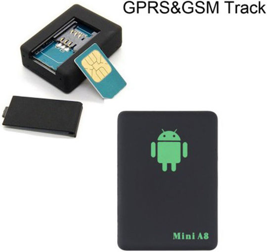 Factory Mini A8 GL- Dispozitiv de Supraveghere GSM cu Slot pentru Card de Memorie