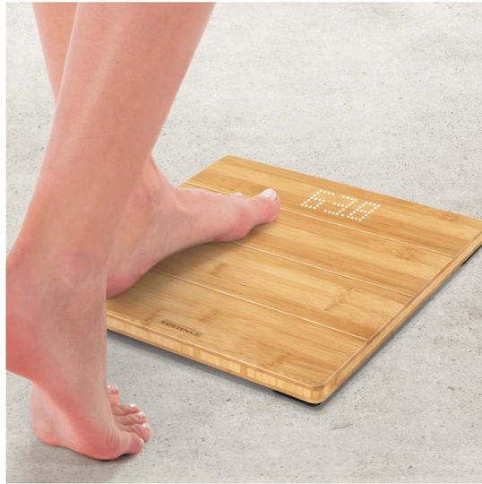 Soehnle Style Sense Bamboo Magic Ψηφιακή Ζυγαριά 180kg Καφέ