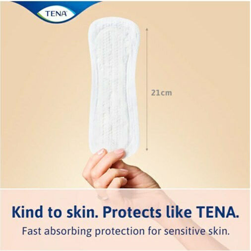 Tena Lights Long Women's Incontinence Pad Heavy Flow 3 Drops 20pcs