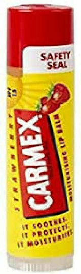 Carmex Moisturising Lip Balm SPF15 Strawberry 4.25gr
