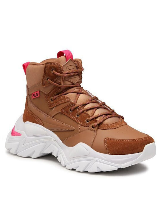 Fila Electrove Desert Γυναικεία Chunky Μποτάκια Chipmunk