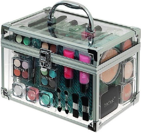 Technic Make-up-Koffer für das Gesicht 34Stück