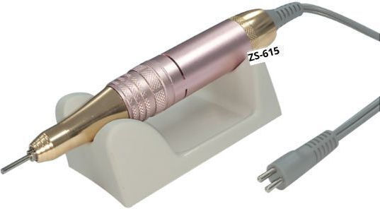 Mixcoco ZS-615 Pro Тренажор за нокти Електрически 65W Розов с педал с 35000 оборота в минута
