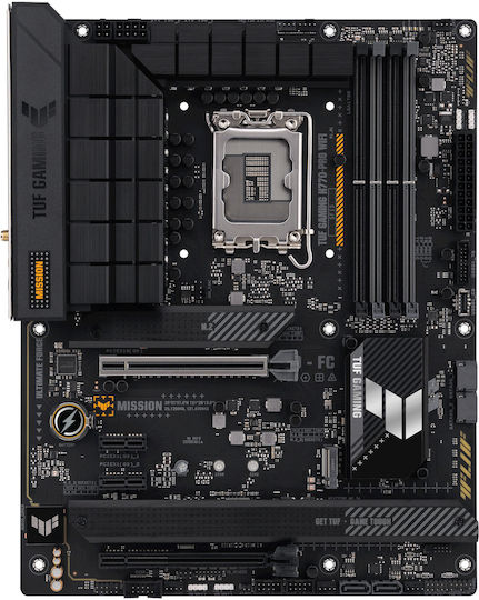 Asus TUF GAMING H770-PRO WIFI Motherboard ATX με Intel 1700 Socket 90MB1D50-M0EAY0 90MB1D50-M1EAY0