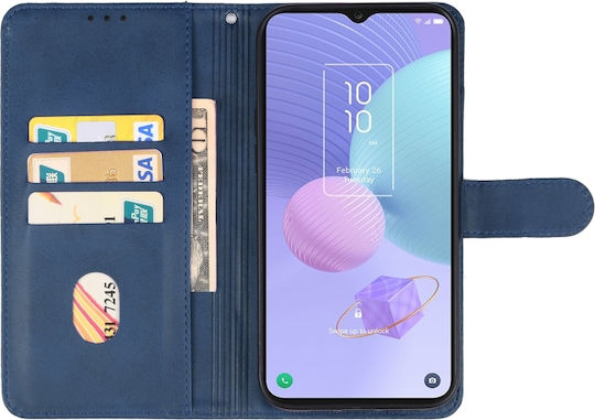 Wallet Piele artificială Albastru (TCL 405)