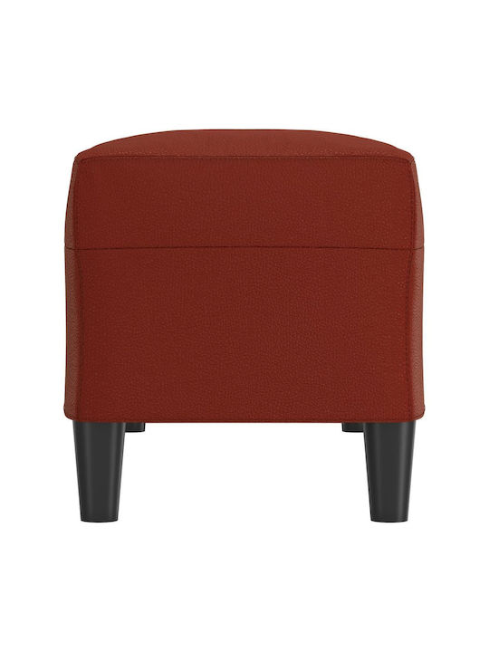 Stoff-Tabouret Mit Burgundischer Farbe 100x35x41cm