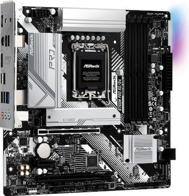 ASRock B760M Pro RS/D4 Placă de bază Micro ATX cu Intel 1700 Socket