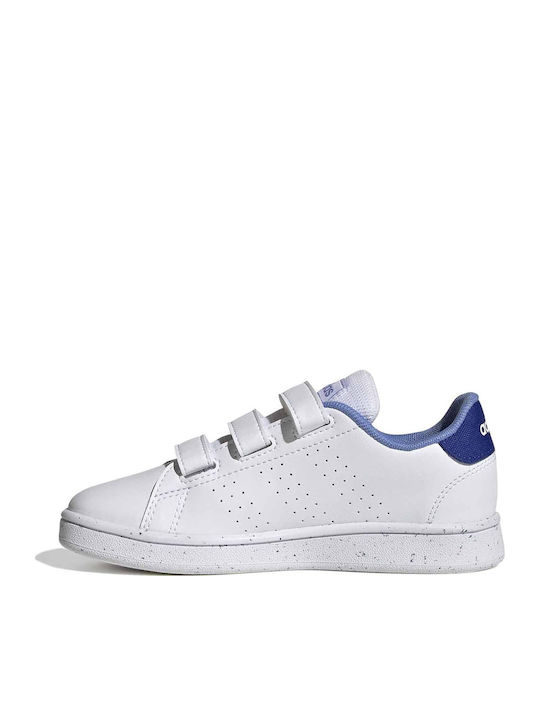 Advantage Cf C Kids Sneakers with Hook & Loop Closure White