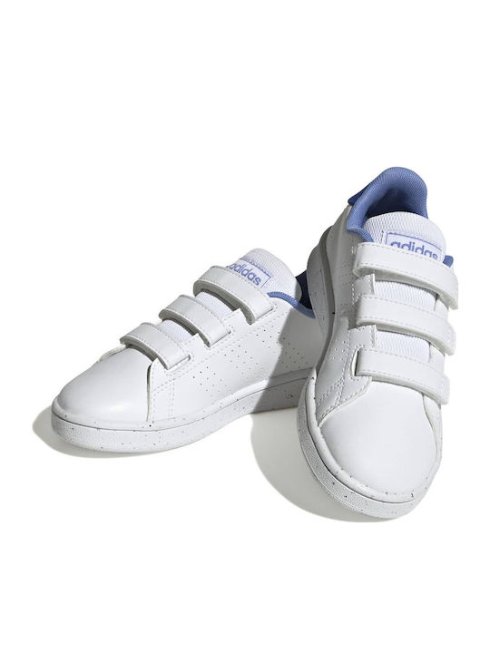 Advantage Cf C Kids Sneakers with Hook & Loop Closure White