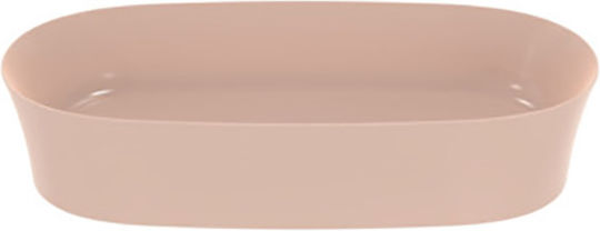 Ideal Standard Ipalyss Επικαθήμενος Νιπτήρας Πορσελάνης 60x38x12cm