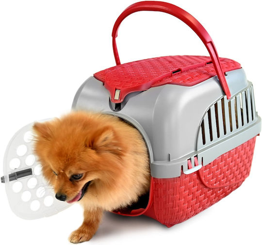 Bama Tour Red Dog Transport Cage 52x33x34cm