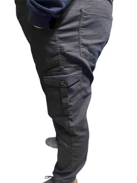 Men's Cargo Pants Oversize Black