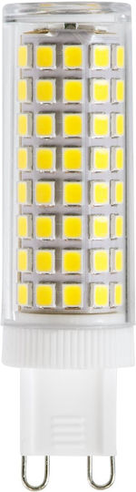 GloboStar LED крушка 6W 80mm за фасунга G9 Хладно бяло 876лм