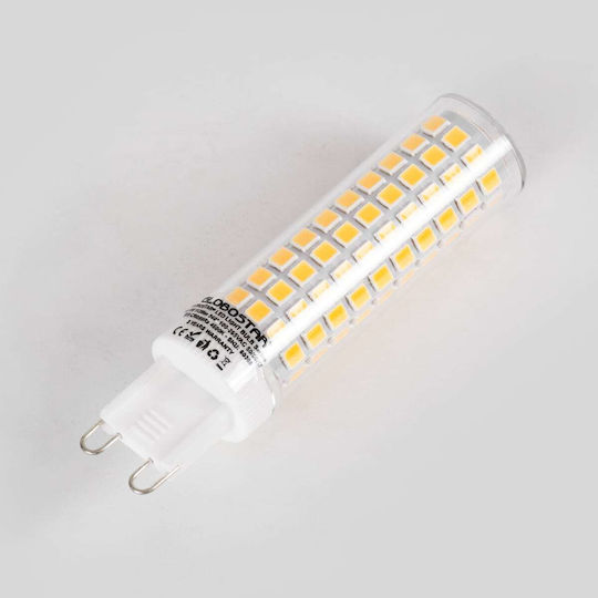 GloboStar LED крушка 8W 75mm за фасунга G9 Топло бяло 1088лм