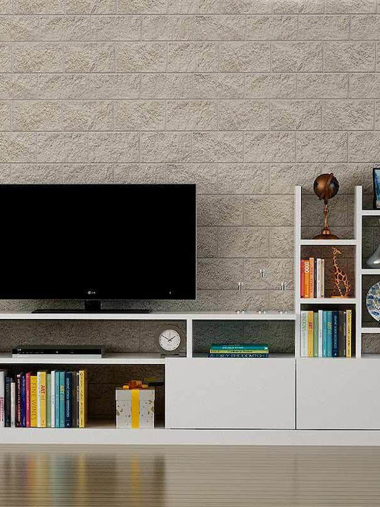 Unitate TV pentru sufragerie Pesaro Alb L165xA25xÎ91.3buc