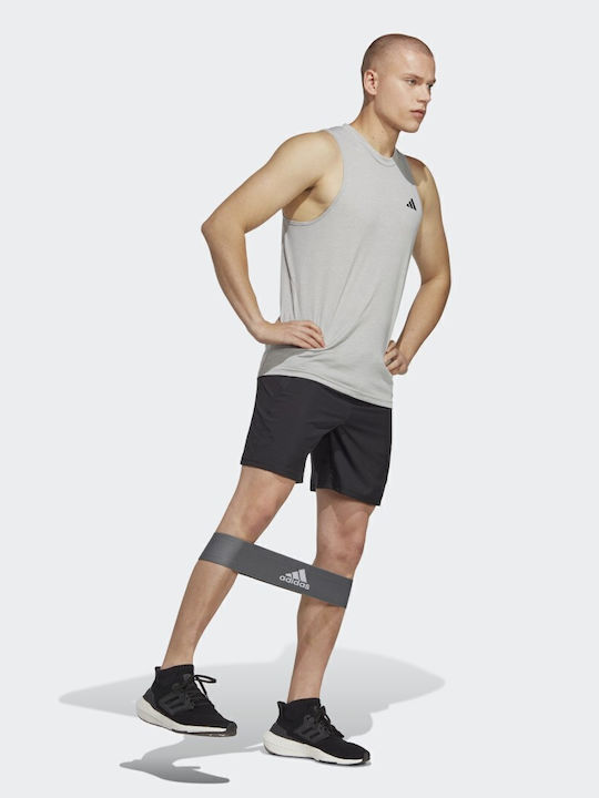 Train Essentials Feelready Aeroready Αθλητική Μπλούζα Κοντομάνικη Medium Grey Heather